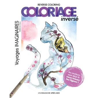 Coloriage inversé, voyage magique