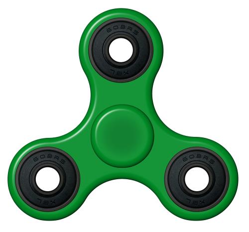 Fidget Hand Spinner Spinmax Pro Vert