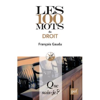 Les 100 mots du droit