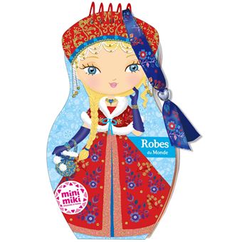 Minimiki - Carnet créatif - Robes du monde