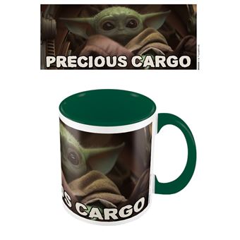 Mug Star Wars The Mandalorian Precious Cargo Green