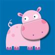 Hippopotame Coucou et doudou