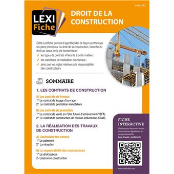 Droit de la construction