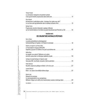 Gouvernements progressistes en Amérique latine (1998-2018)