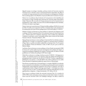 Gouvernements progressistes en Amérique latine (1998-2018)