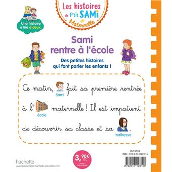 Les histoires de P'tit Sami Maternelle (3-5 ans) : Sami rentre à l'école