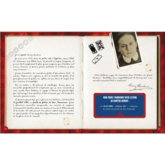 Escape book - Le mystère Houdini