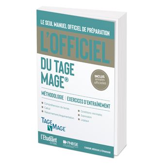 L'officiel du TAGE MAGE
