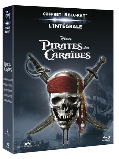 Pirates des Caraïbes L'intégrale Blu-ray