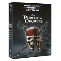 Pirates des Caraïbes L'intégrale Blu-ray