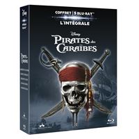 Pirates des Caraïbes L'intégrale Blu-ray