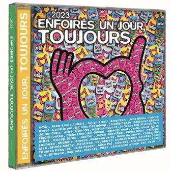 2023 Enfoirés un jour, toujours : CD album en Les Enfoirés : tous