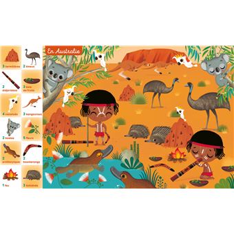 Cherche trouve et compte Autour du monde