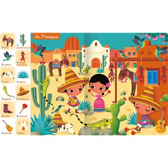 Cherche trouve et compte Autour du monde