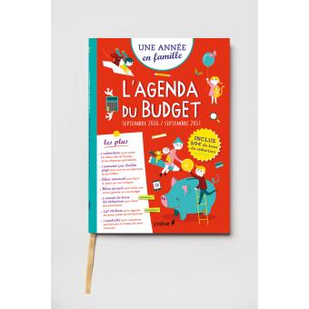 Agenda du budget ; sept 2016 - sept 2017 une année en famille - Collectif -  Chene - Papeterie / Coloriage - Lamartine PARIS