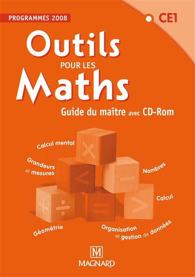 Outils pour les maths CM1 - Guide du maître + cd rom