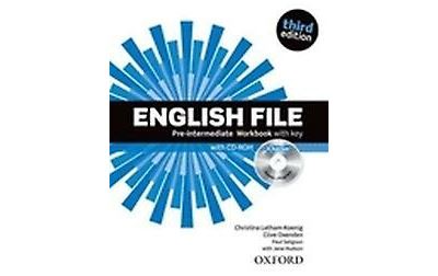 English File pre-intermediate 3e workbook with key & iChecker
