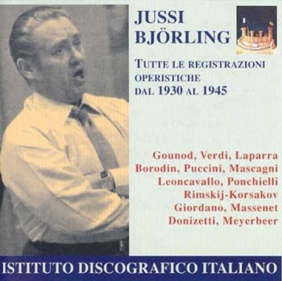 Björling: tutte le registrazioni operist