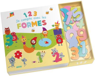 1 2 3 je compte avec les formes