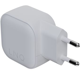 LINQ Connects, 67W, Chargeur à domicile, Chargeur mural GaN2, Connexion USB, Technologie d
