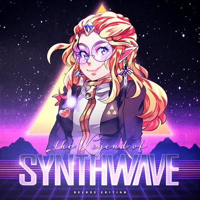 The Legend Of Synthwave Édition Deluxe Vinyle Rouge