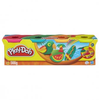 Play-Doh Pâte à Modeler Confettis - 4 Pots 85g - Cadeau Enfant Dès 2 Ans