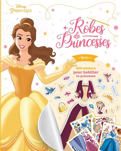 Disney princesses : robes de princesses Jasmine : 300 stickers pour  habiller ta princesse - Walt Disney company - Librairie Mollat Bordeaux