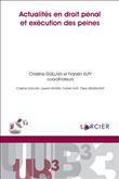 Actualités en droit pénal et excécution des peines