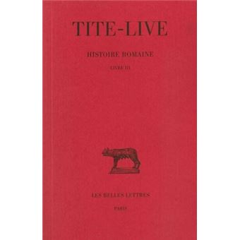 Histoire romaine. Tome III : Livre III