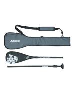 Pagaie pour Stand up Paddle SUP Jobe Carbon Pro Noire avec housse de protection