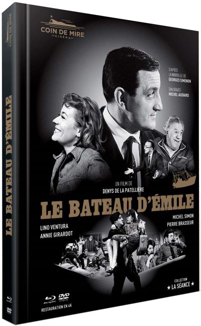 Le Bateau d'Emile Edition Prestige Limitée Numérotée Combo Blu-ray DVD