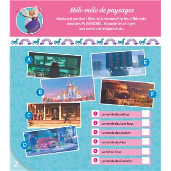 Playmobil - Mon fabuleux livre d'activités