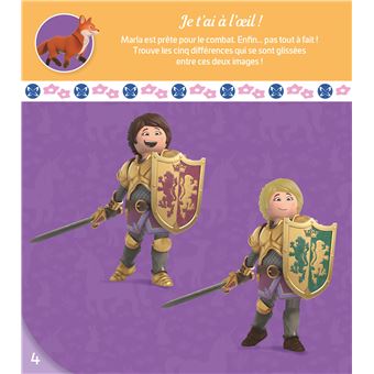 Playmobil - Mon fabuleux livre d'activités