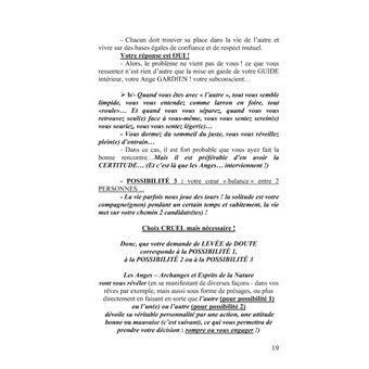 Sollicitez l'appui de L'INVISIBLE pour avoir la certitude du BON CHOIX AFFECTIF... (Levée de DOUTES !)
