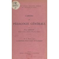 La doctrine pédagogique de Claparède