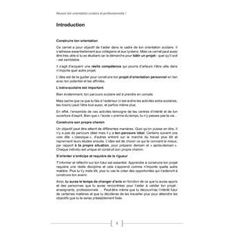 Réussis ton orientation scolaire et professionnelle !