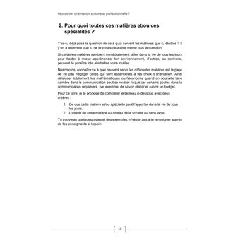 Réussis ton orientation scolaire et professionnelle !