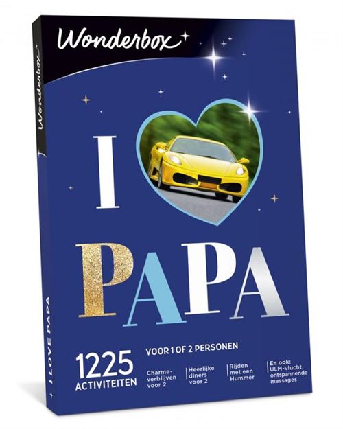 Wonderbox I love papa  NL