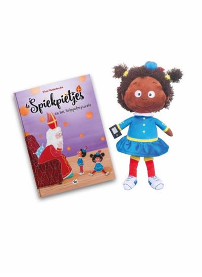 Pakket spiekpietjes pop meisje + Boek