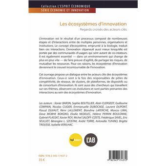 Les écosystèmes d'innovation