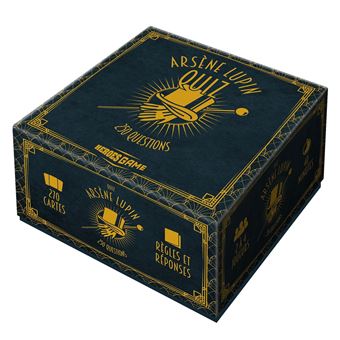 Boîte quiz Arsène Lupin