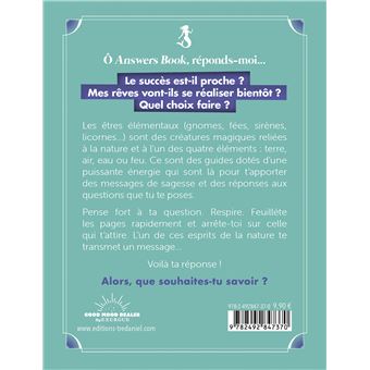 Etres Elémentaux Answers Book