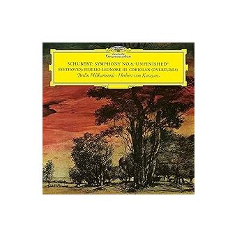 Schubert: Symphony No.8; Beethoven: Overtures - LP 12''
