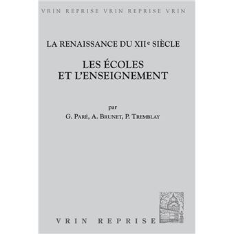 La renaissance au XIIe siècle