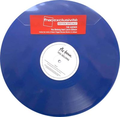 You belong Vinyle bleu Edition limitée Exclusivité Fnac