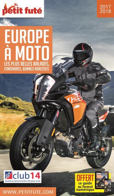 Europe à moto 2017 petit fute + offre num