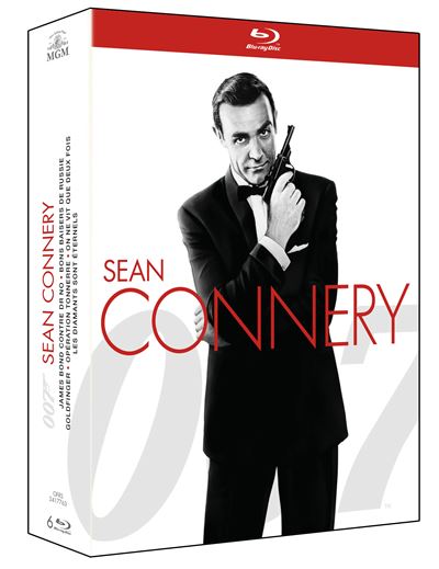 Coffret Bond Sean Connery 6 films Edition 2015 Blu-ray