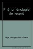 Phénoménologie de l'esprit