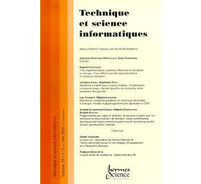 Technique et science informatiques vol.19 n. 5/mai 2000