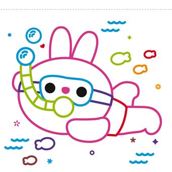 Jeux et coloriages à la mer